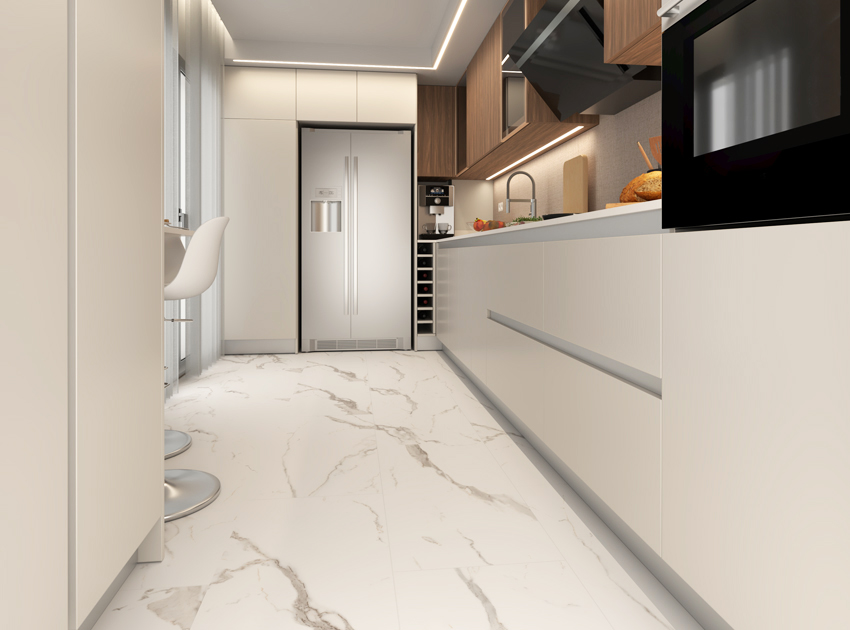 SPC Stone | Calacatta Praliné